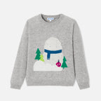 Pull Avec Manches - Gris Chine Clair - Garçon