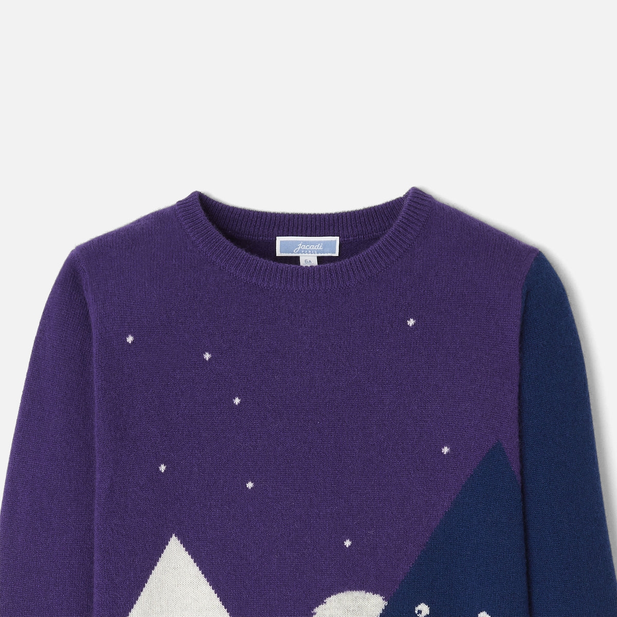 Pull Avec Manches - Violet - Garçon