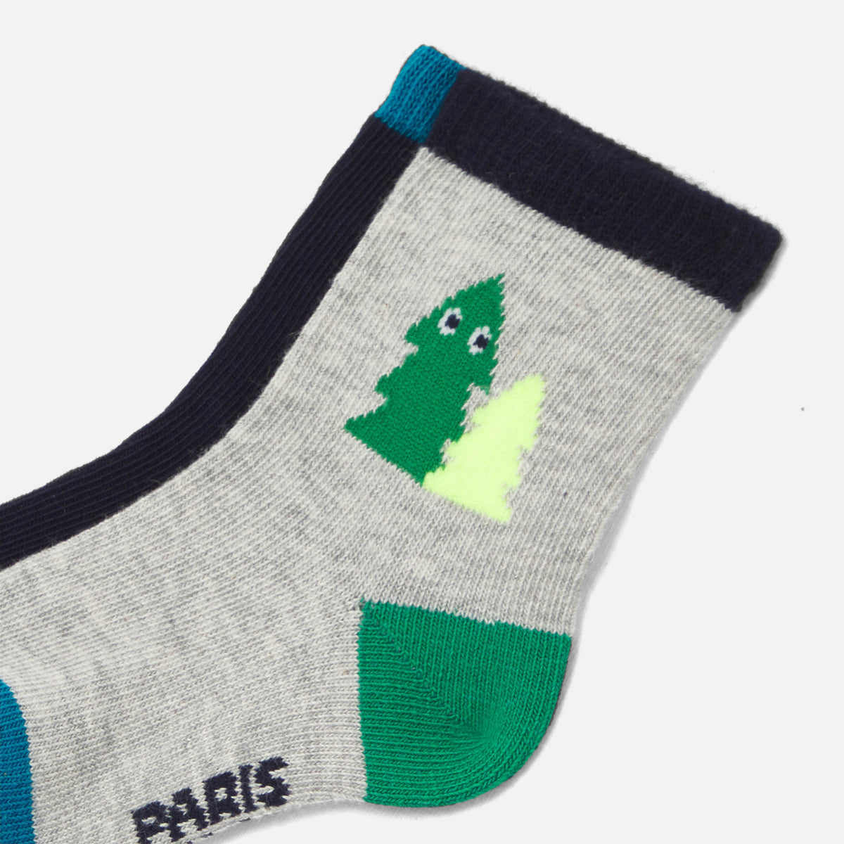 Chaussette - Bleu/Multico - Garçon