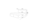 Jade - Trunk Bed With Pillow Effect Headboard