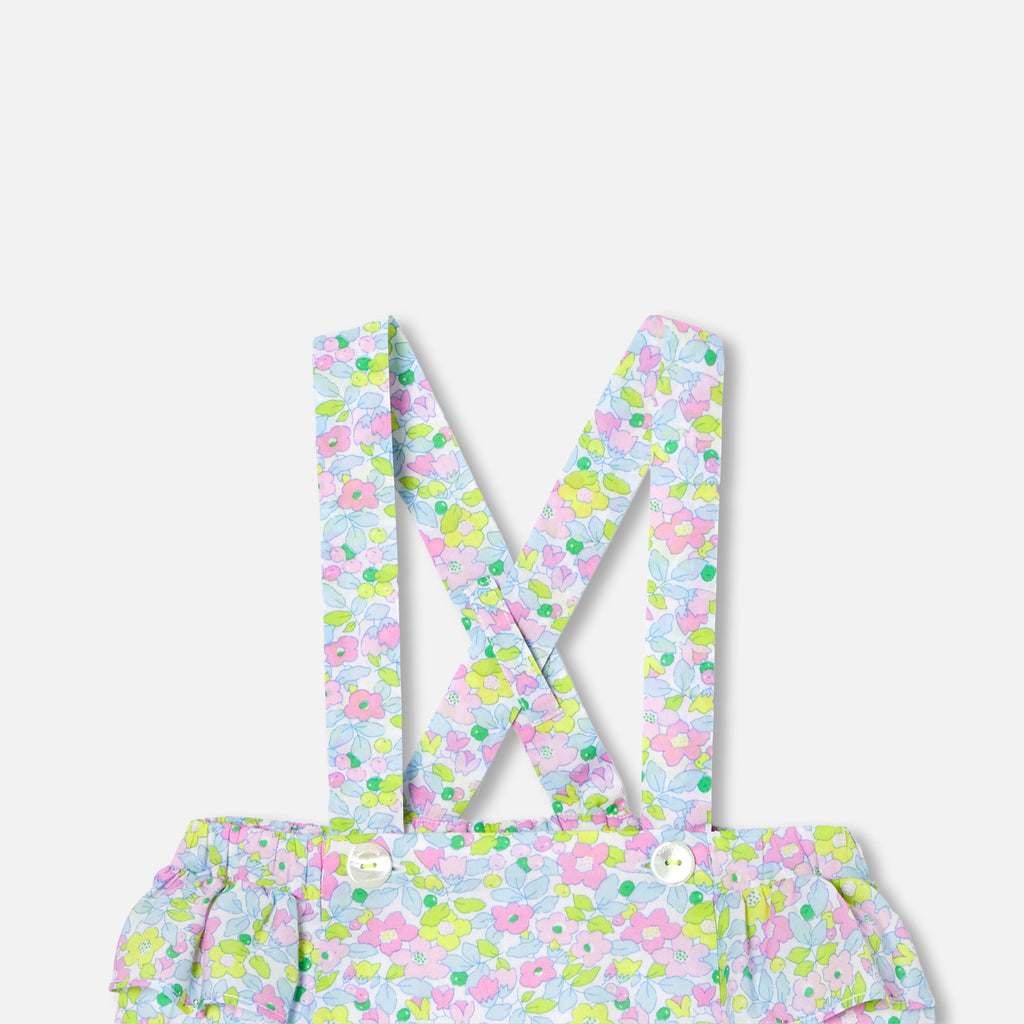 Combi Courte - Blanc/Multico - Fille