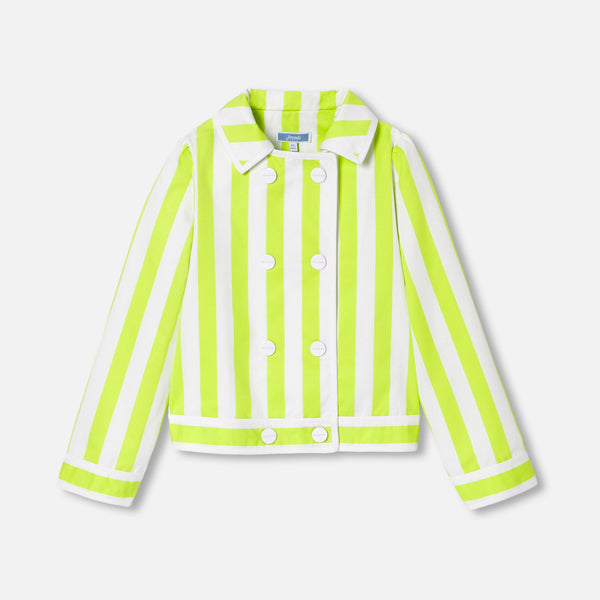 Veste - Blanc/Vert - Fille