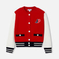 Pull Fermes Dvt - Rouge/Multico - Fille