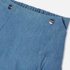 Combi Courte - Denim Clair - Garçon