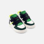 Tennis - Blanc/Vert - Garçon