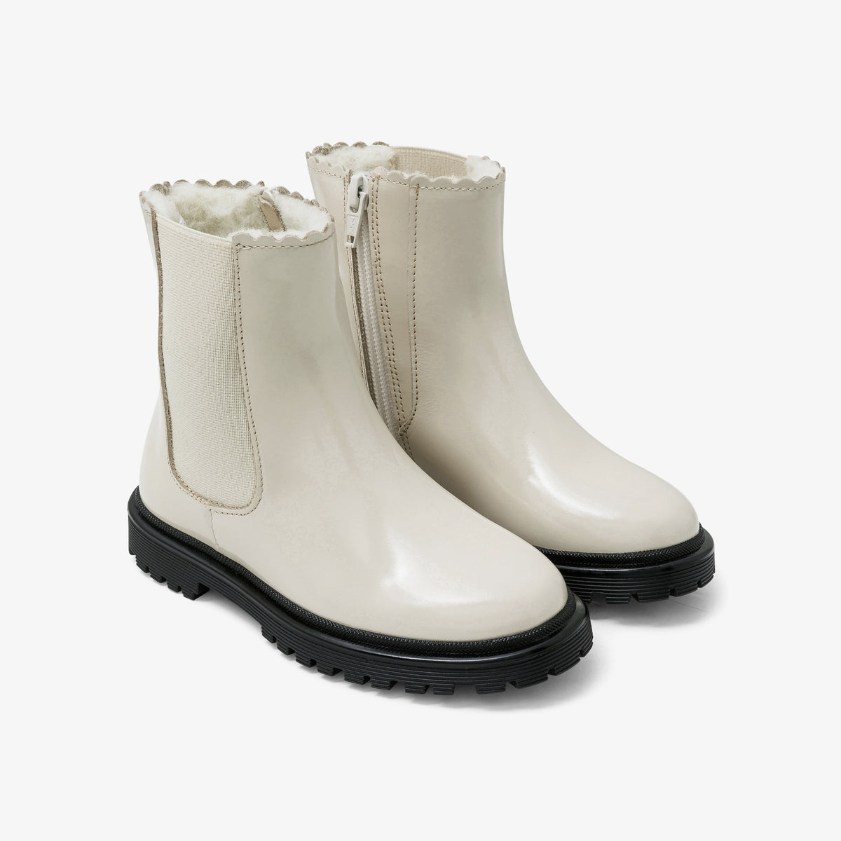 Boots Fourree - Blanc Doux - Fille