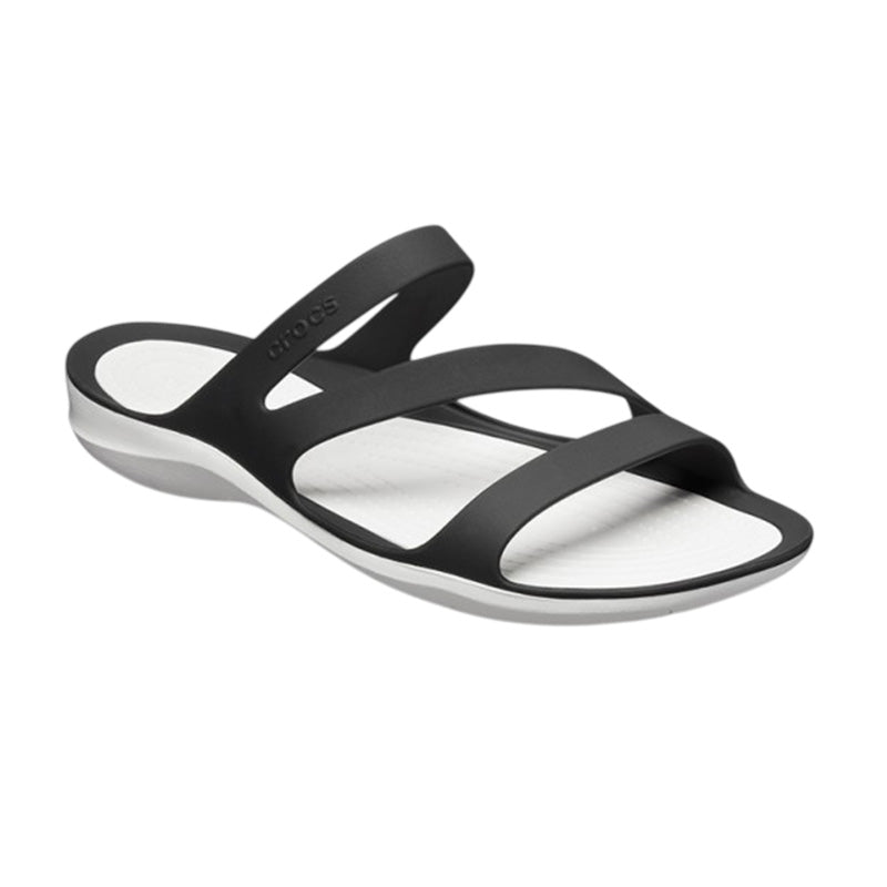 Sandales Femme Crocs Swiftwater - Black, White