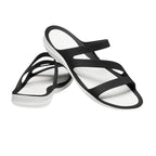 Sandales Femme Crocs Swiftwater - Black, White
