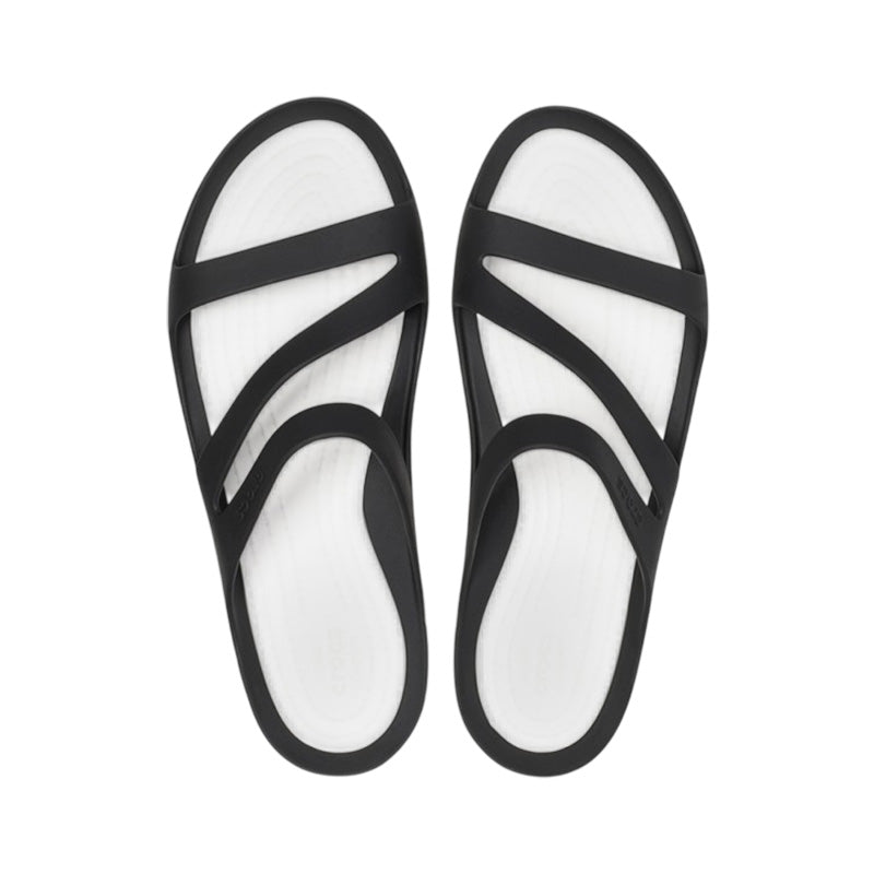 Sandales Femme Crocs Swiftwater - Black, White
