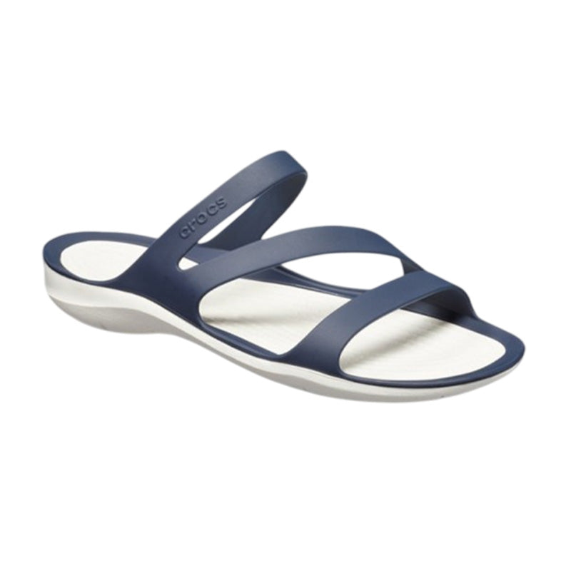 Sandales Femme Crocs Swiftwater - Navy, White