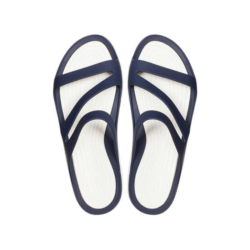 Sandales Femme Crocs Swiftwater - Navy, White