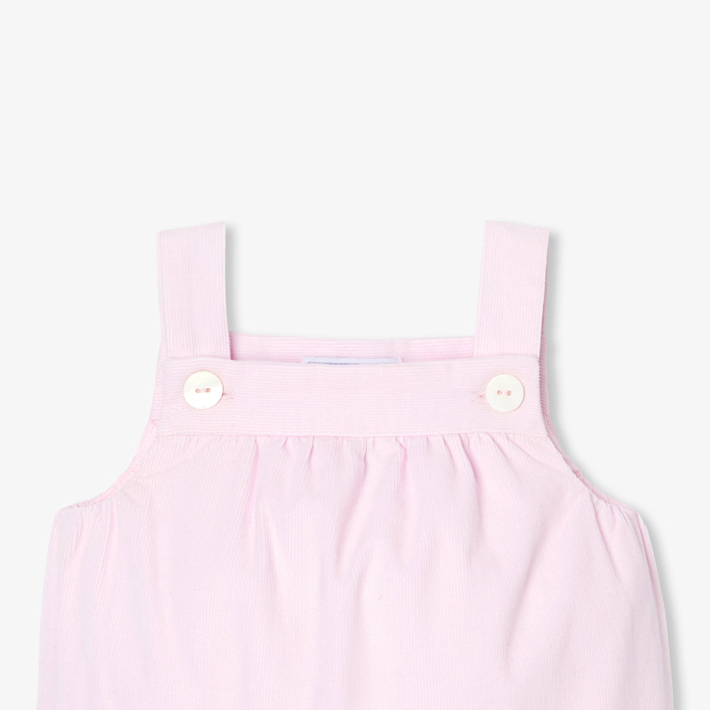 Salopette Longue - Rose Poudre Clair - Fille