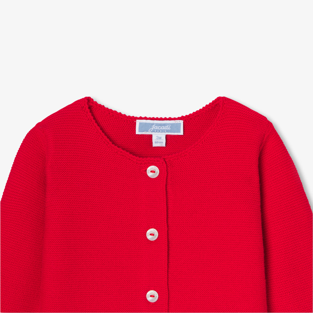 Pull Fermes Dvt - Rouge - Fille
