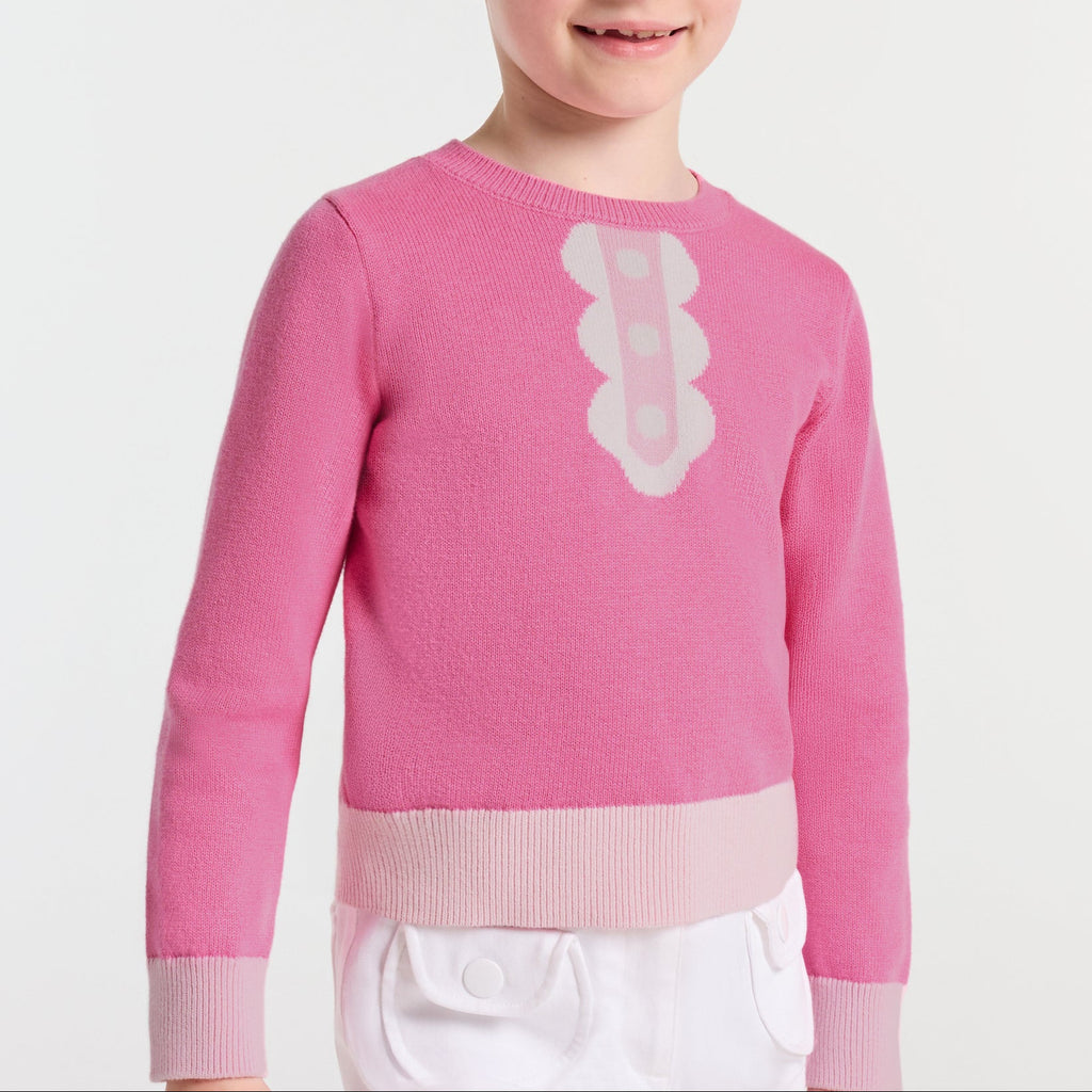 Pull Avec Manches - Rose Petale - Fille