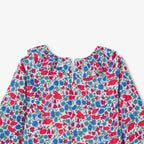 Robe Avec Manches - Blanc/Multico - Fille