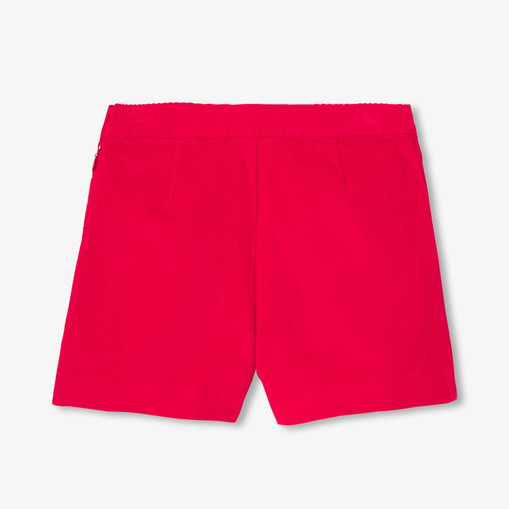 Jupe-Short - Coquelicot - Fille