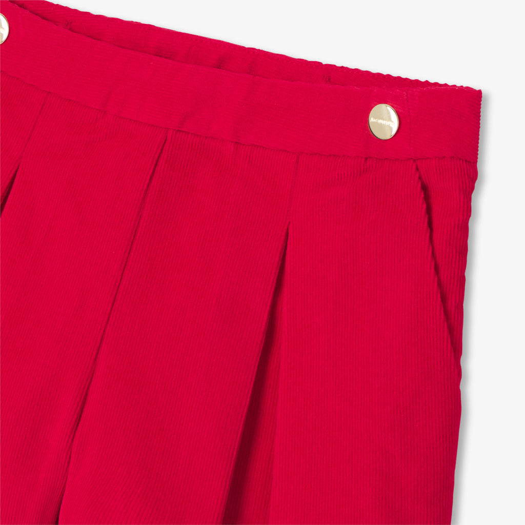 Jupe-Short - Coquelicot - Fille