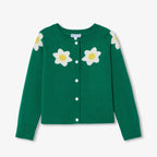 Pull Fermes Dvt - Vert Fonce - Fille