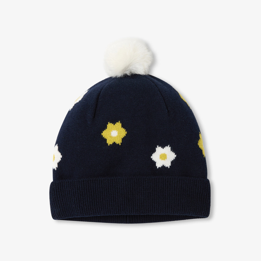 Bonnet - Bleu Fonce - Fille