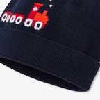 Bonnet - Marine/Multico - Garçon