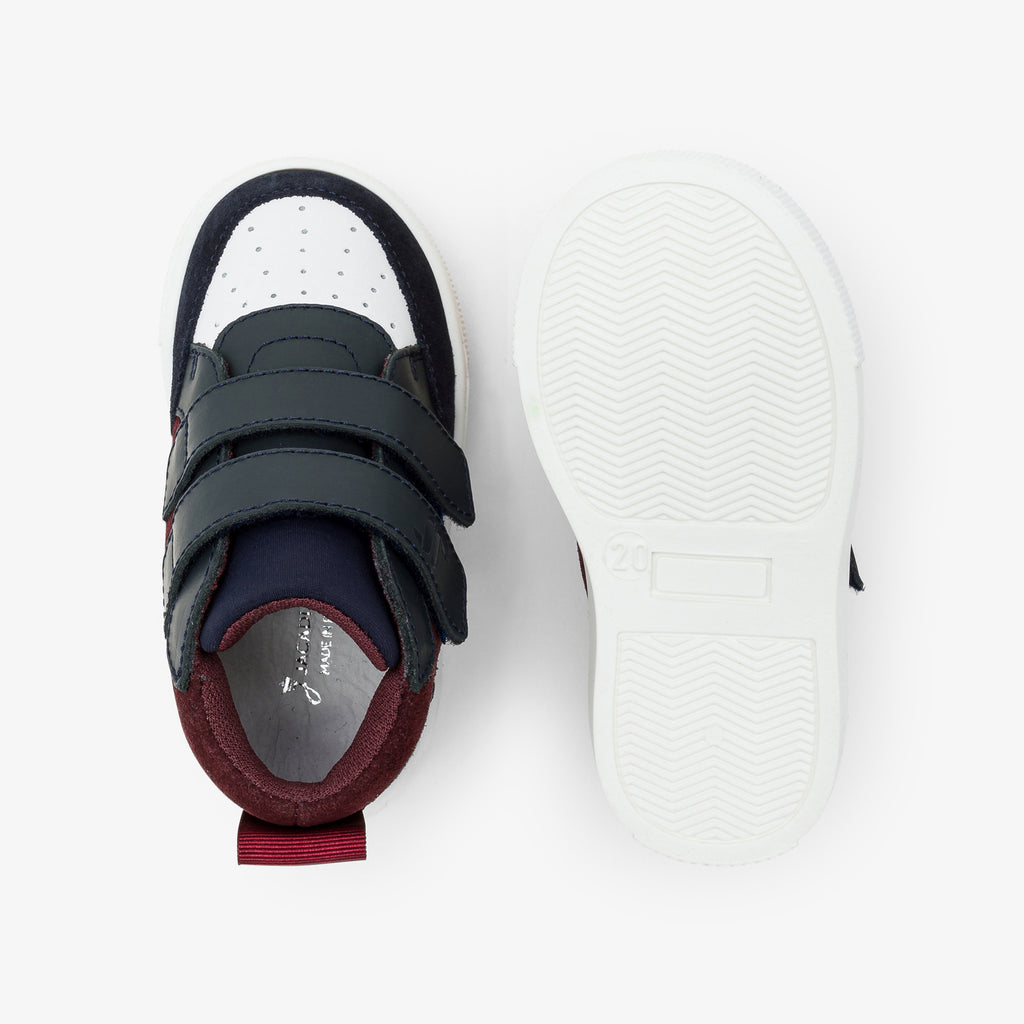 Tennis - Bleu/Rouge - Garçon
