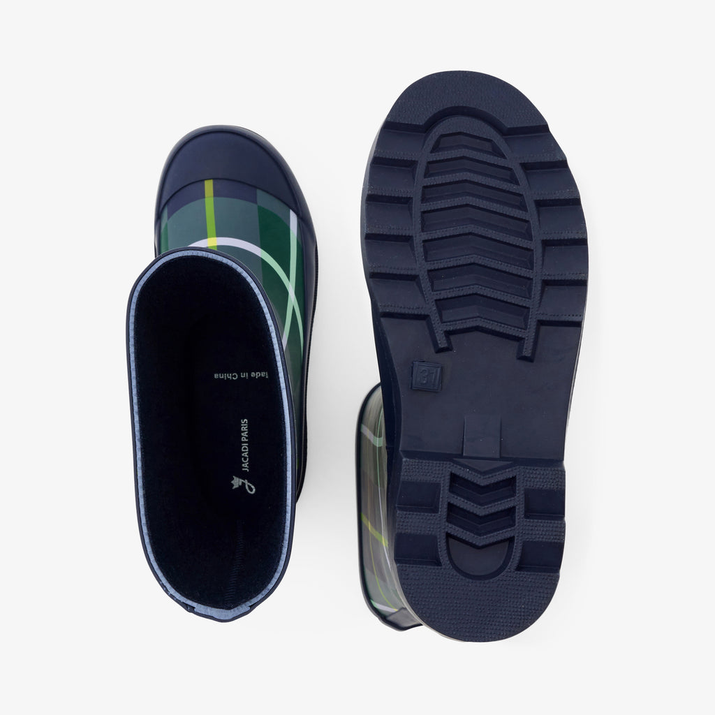 Botte - Bleu/Vert - Fille