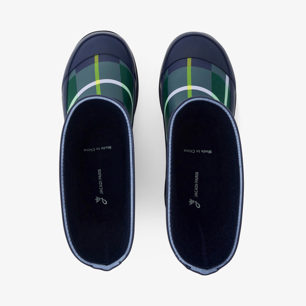 Botte - Bleu/Vert - Fille