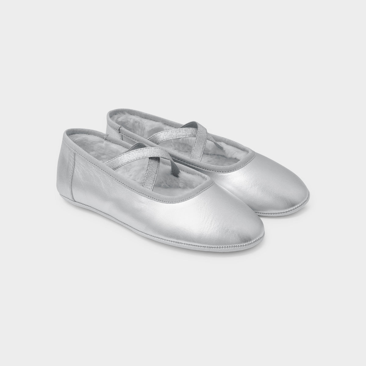 Pantoufle - Argent - Fille
