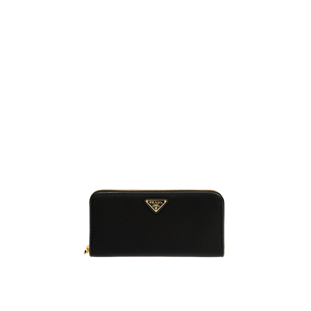 Prada - Cartera de nailon con logo - Mujeres - Negro