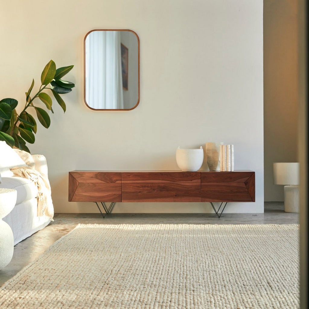 Metric - Meuble Tv - Palissandre - Marron