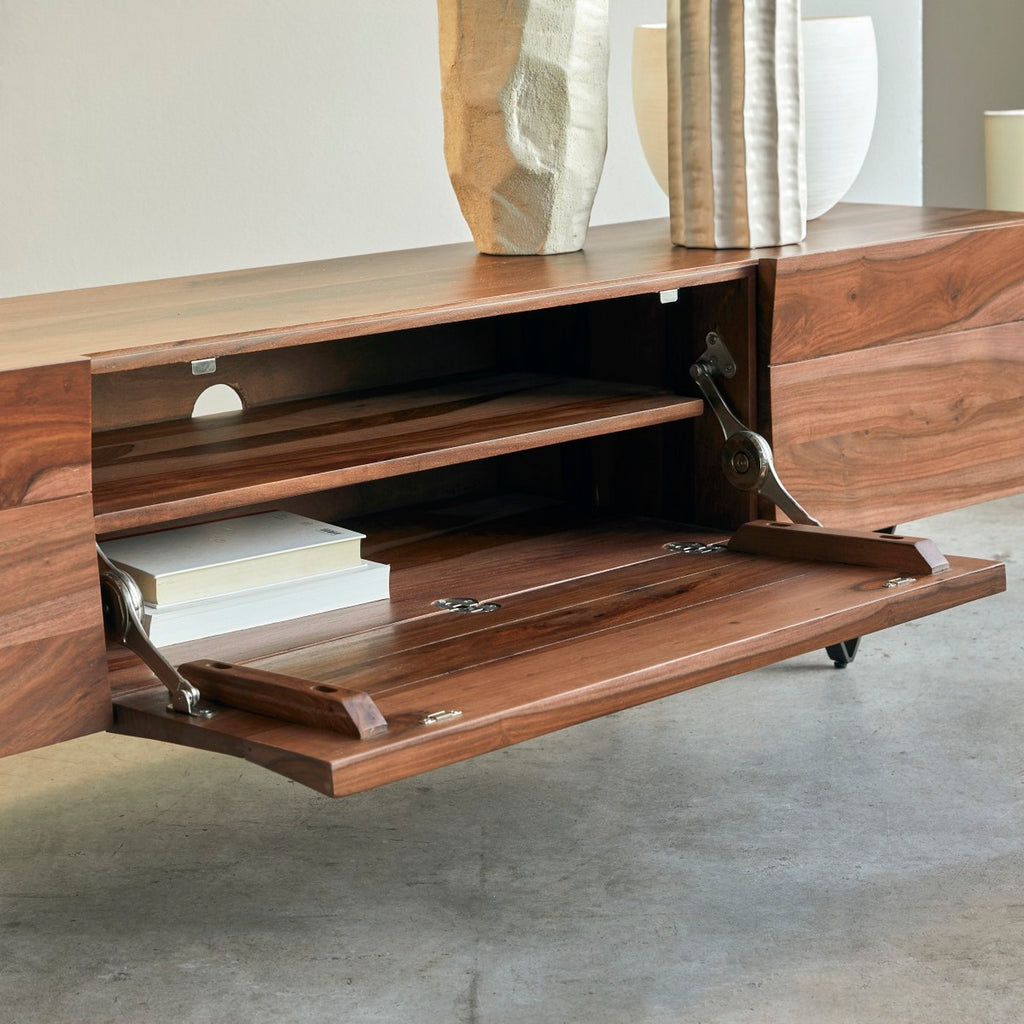Metric - Meuble Tv - Palissandre - Marron