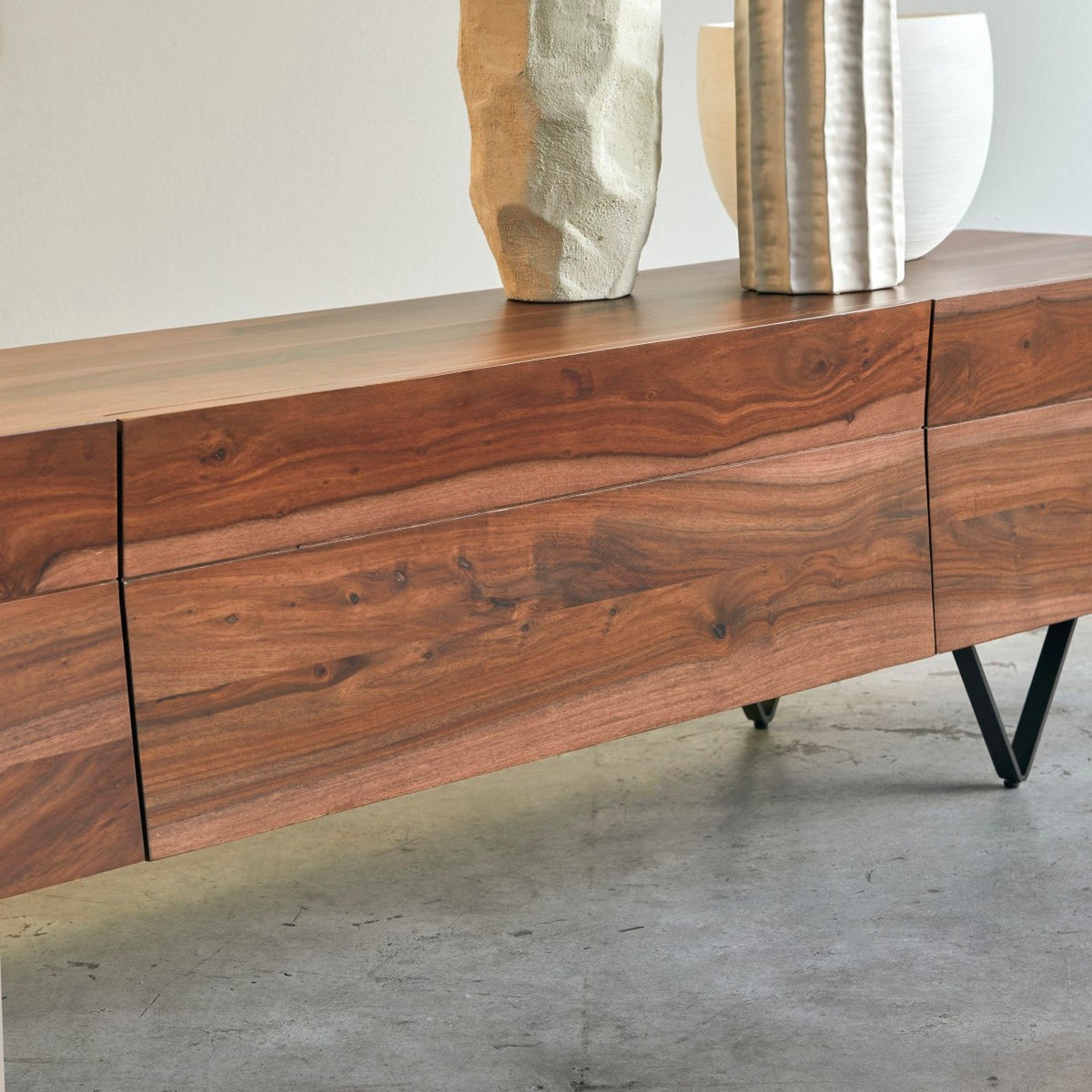 Metric - Meuble Tv - Palissandre - Marron