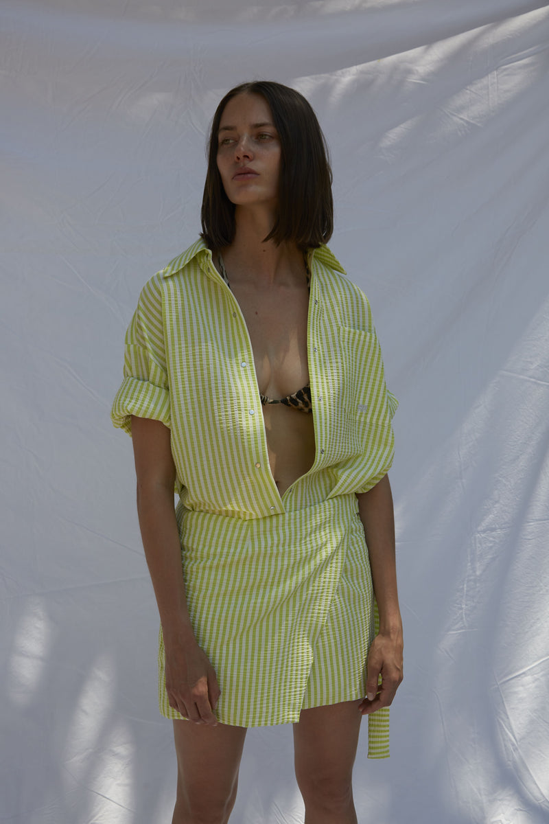 JOY HOCKNEY LEMON SKIRT