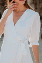 Adelia White Dress