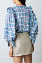 BLOUSE DUSTIN WESTERN BLUE