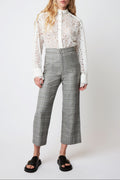 GANGS CHESS NOIR TROUSERS