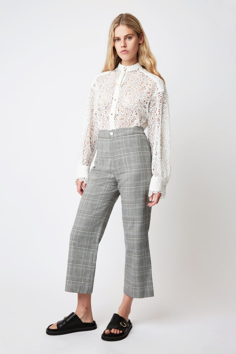 BLACK CHESS GANGS TROUSERS