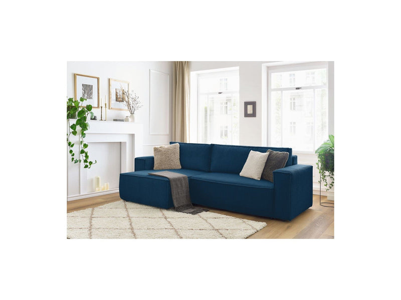 Nihad - Reversible Convertible Corner Sofa - Corduroy