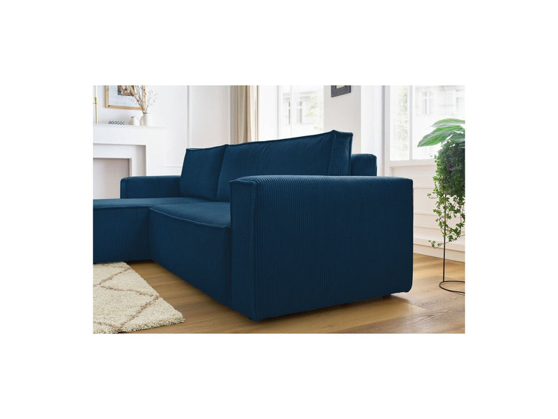 Nihad - Reversible Convertible Corner Sofa - Corduroy