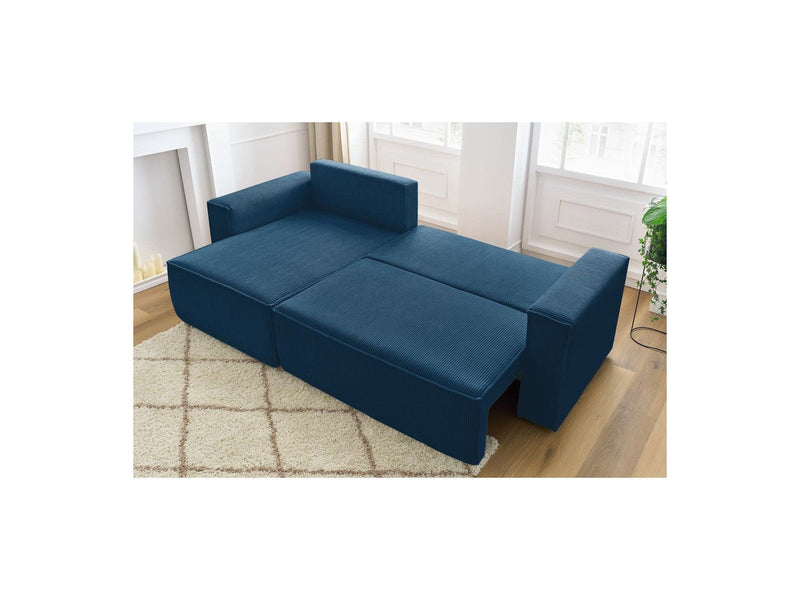 Nihad - Reversible Convertible Corner Sofa - Corduroy