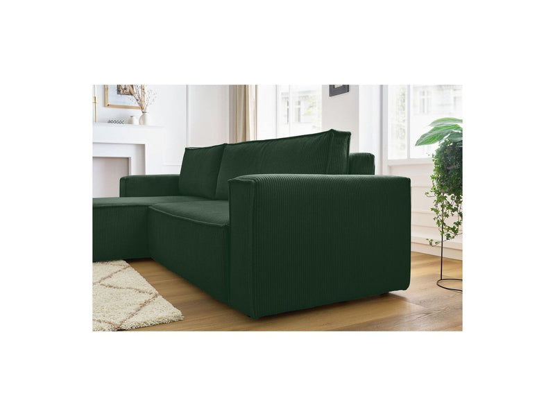 Nihad - Reversible Convertible Corner Sofa - Corduroy