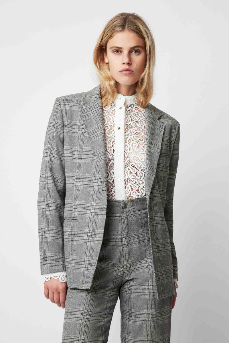 JOSEPH CHESS BLACK JACKET