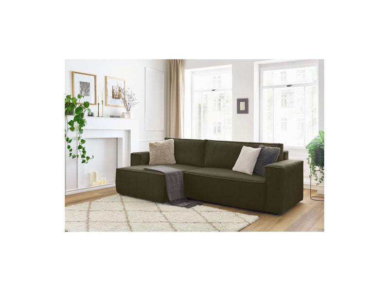 Nihad - Reversible Convertible Corner Sofa - Corduroy