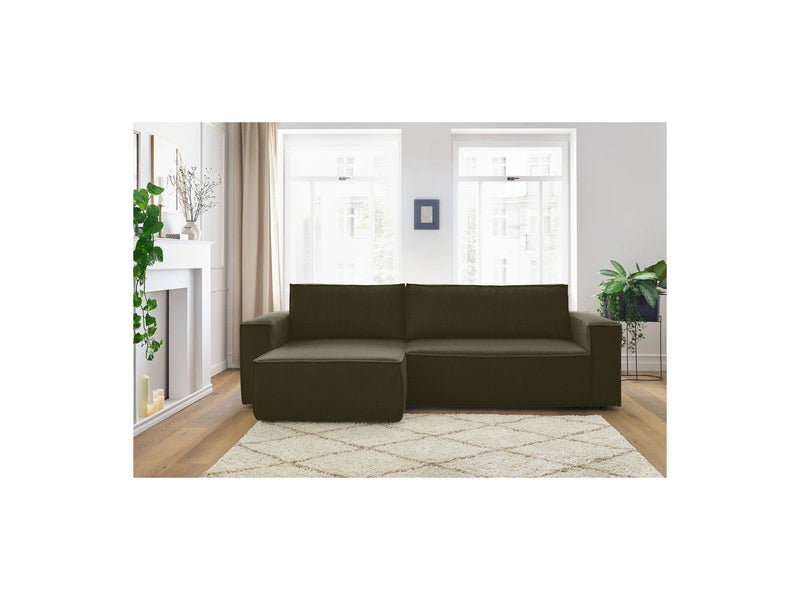 Nihad - Reversible Convertible Corner Sofa - Corduroy