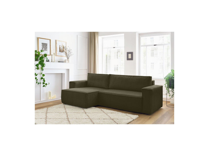 Nihad - Reversible Convertible Corner Sofa - Corduroy