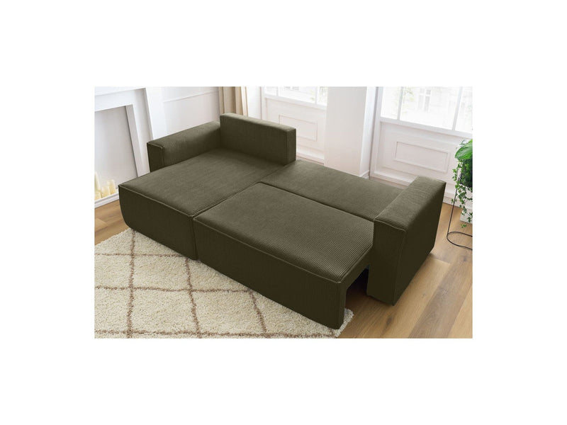 Nihad - Reversible Convertible Corner Sofa - Corduroy