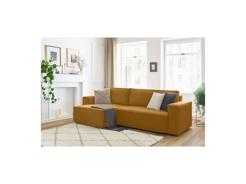 Nihad - Reversible Convertible Corner Sofa - Corduroy