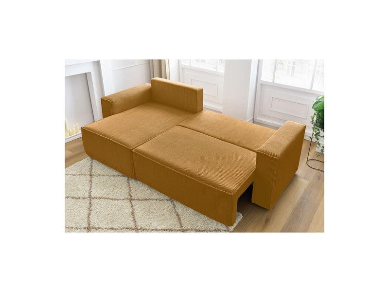 Nihad - Reversible Convertible Corner Sofa - Corduroy