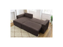 Nihad - Reversible Convertible Corner Sofa - Corduroy