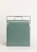 Cooler Retro - Glacière Thermique Portable 13L Avec Décapsuleur - Vert Sauge